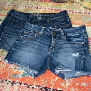 American eagle Jean shorts bundle